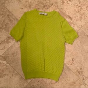 Zara Lime Green Sweater